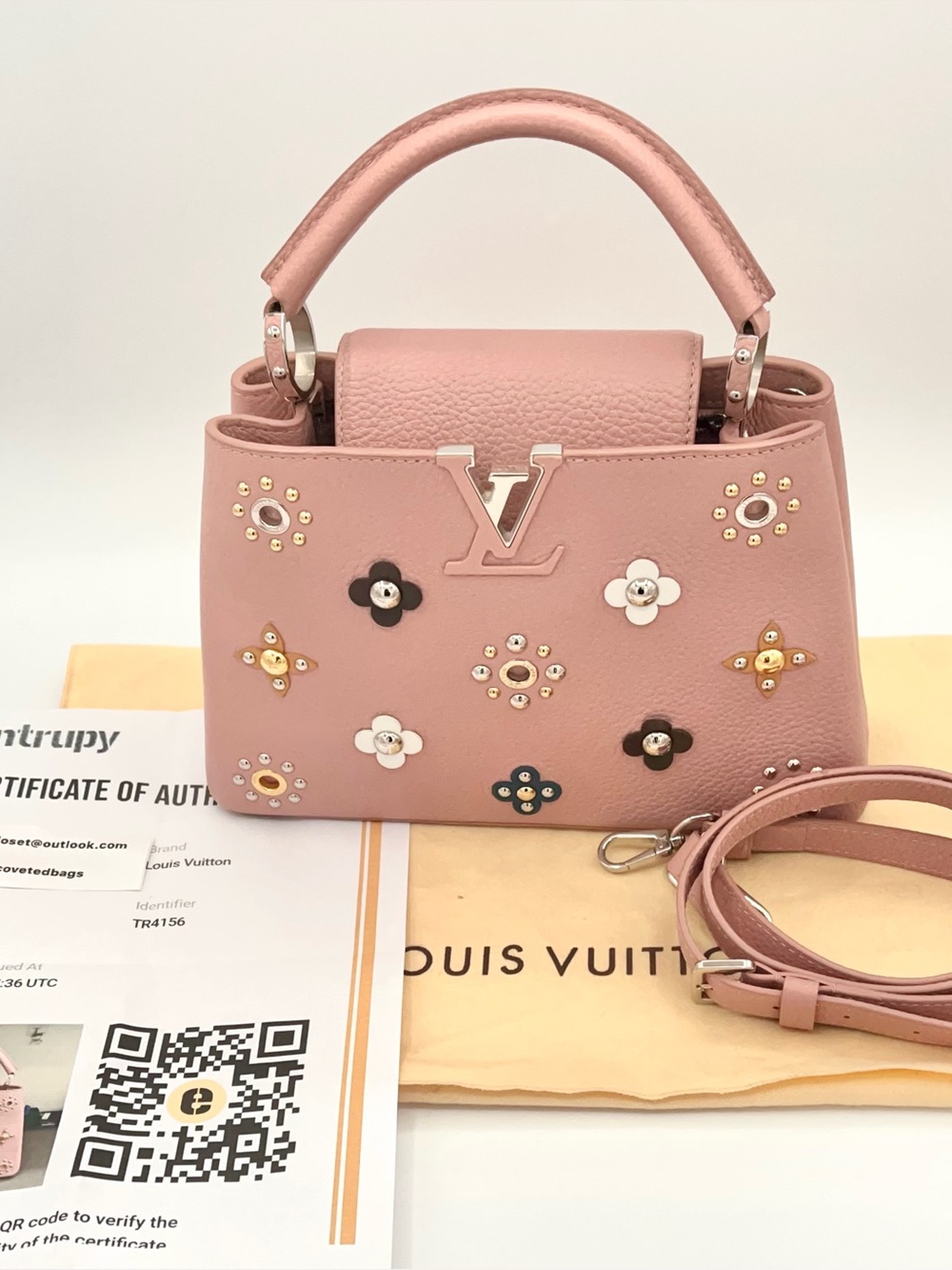 LV Capucines BB Mechanical Flowers Gorgeous Condition!